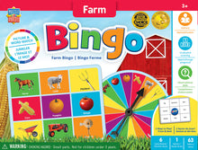 Load image into Gallery viewer, Masterpieces Educational Bingo Farm
