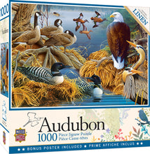 Load image into Gallery viewer, Masterpieces Puzzle Audubon Lake Life Puzzle 1,000 pieces
