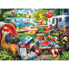 Load image into Gallery viewer, Masterpieces Puzzle Campside Little Rascals EZ Grip Puzzle 300 pieces
