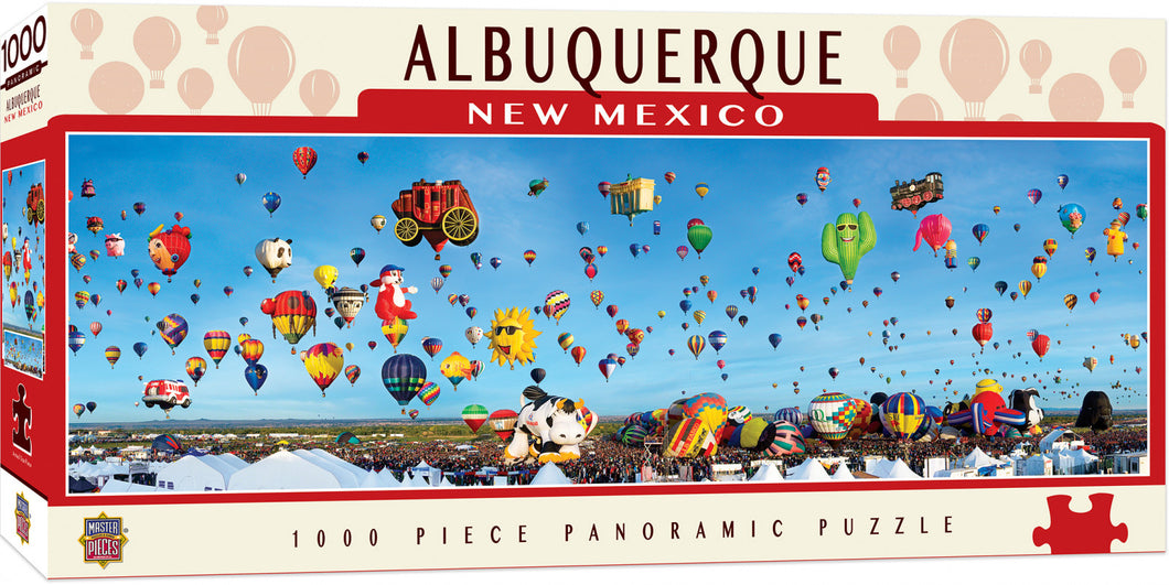 Masterpieces Puzzle City Panoramic Albuquerque Puzzle 1,000 pieces