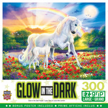 Load image into Gallery viewer, Masterpieces Puzzle Glow in the Dark Bedtime Stories Ez Grip Puzzle 300 pieces
