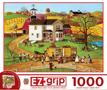 Load image into Gallery viewer, Masterpieces Puzzle EZ Grip The Traveling Man Puzzle 1,000 pieces
