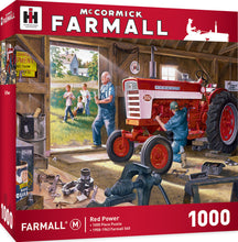 Load image into Gallery viewer, Masterpieces Puzzle Farmall Red Power Puzzle 1,000 pieces
