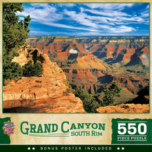 Load image into Gallery viewer, Masterpieces Puzzle National Parks Grand Canyon South Rim Puzzle 550 pieces
