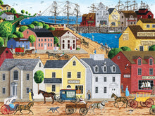 Load image into Gallery viewer, Masterpieces Puzzle Town &amp; Country Home Port Ez Grip Puzzle 300 pieces

