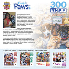 Load image into Gallery viewer, Masterpieces Puzzle Playful Paws Home Wanted Ez Grip Puzzle 300 pieces
