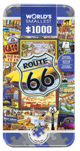 Load image into Gallery viewer, Masterpieces Puzzle Worlds Smallest Route 66 Tin Box Puzzle 1,000 pieces

