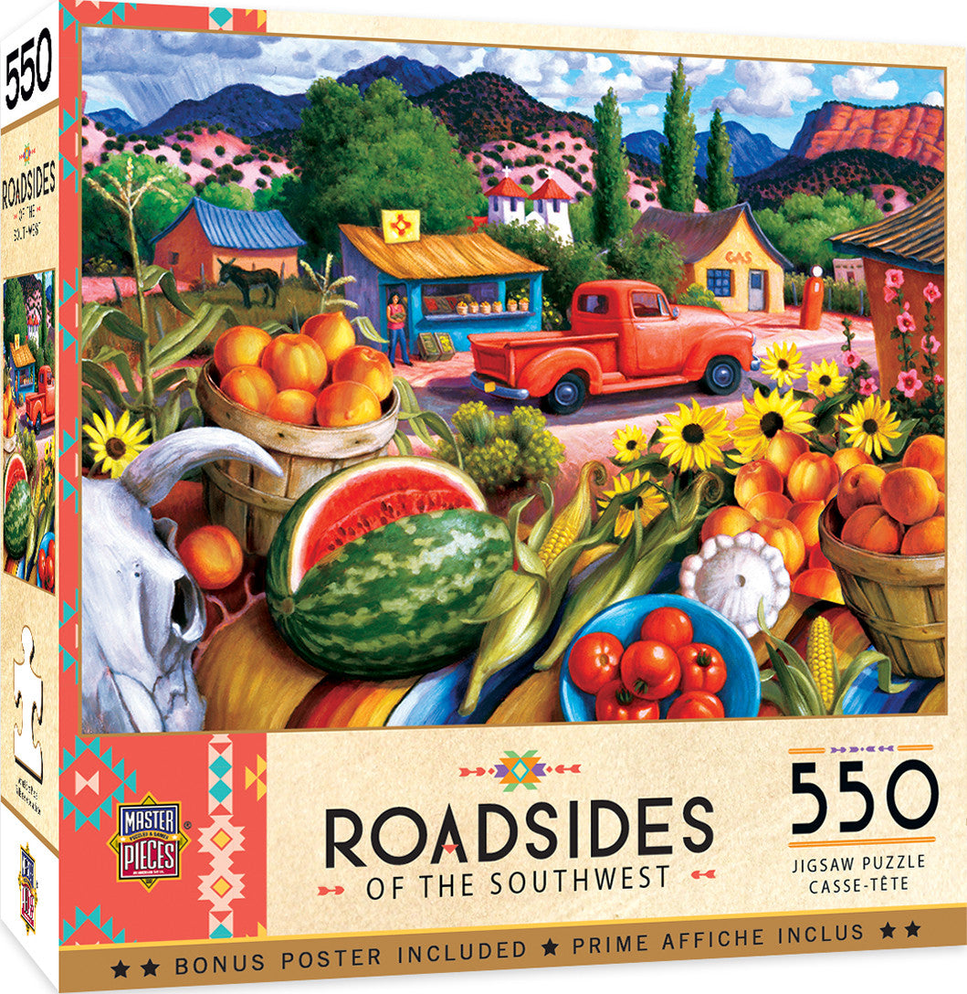 Masterpieces Puzzle Roadside of the Southwest Summer Fresh Puzzle 550 pieces