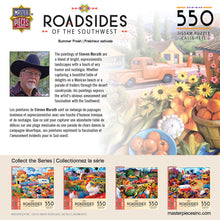 Load image into Gallery viewer, Masterpieces Puzzle Roadside of the Southwest Summer Fresh Puzzle 550 pieces
