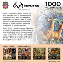 Load image into Gallery viewer, Masterpieces Puzzle Realtree Wild Living Puzzle 1,000 pieces
