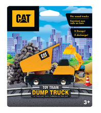 Load image into Gallery viewer, Masterpieces Toy Train CAT Caterpillar Dump Truck
