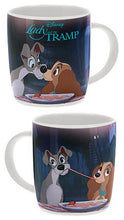 Load image into Gallery viewer, Disney Coffee Mug the Lady and the Tramp
