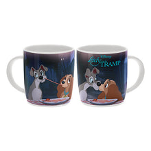 Load image into Gallery viewer, Disney Coffee Mug the Lady and the Tramp
