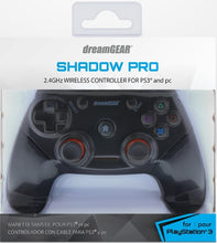 Load image into Gallery viewer, PS3/PC dreamGEAR Shadow Pro Wireless Controller
