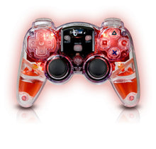 Load image into Gallery viewer, PS2 dreamGEAR Lava Glow Wireless Controller - Red
