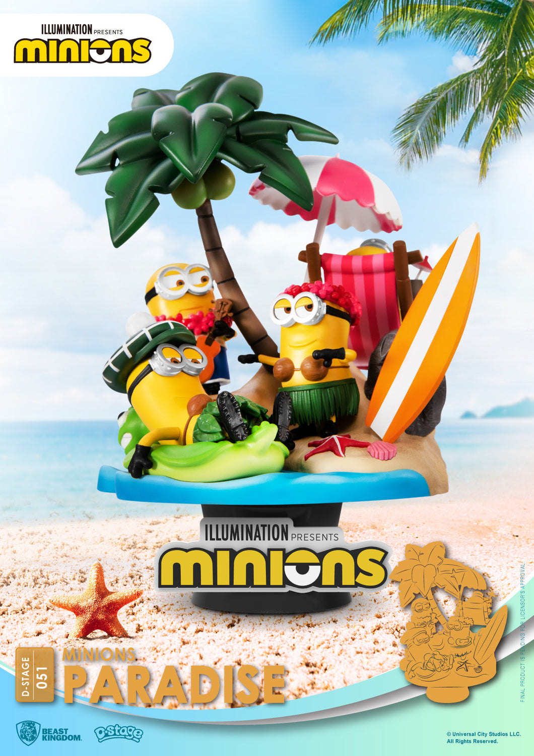 Beast Kingdom D Stage Minions Paradise