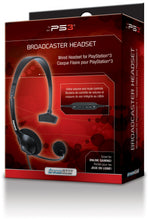 Load image into Gallery viewer, PS3 dreamGEAR Broadcaster Headset - Black
