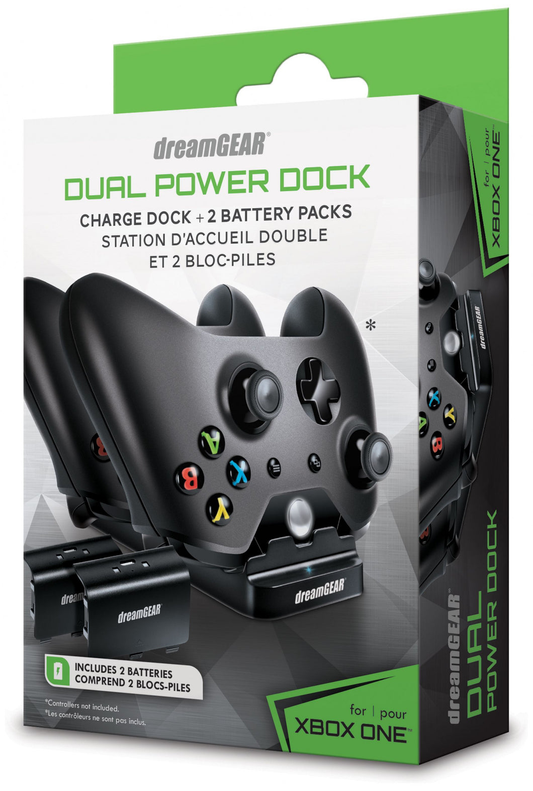 XB1 dreamGEAR Dual Power Dock - Black