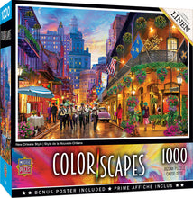 Load image into Gallery viewer, Masterpieces Puzzle Colorscapes New Orleans Style Puzzle 1,000 pieces
