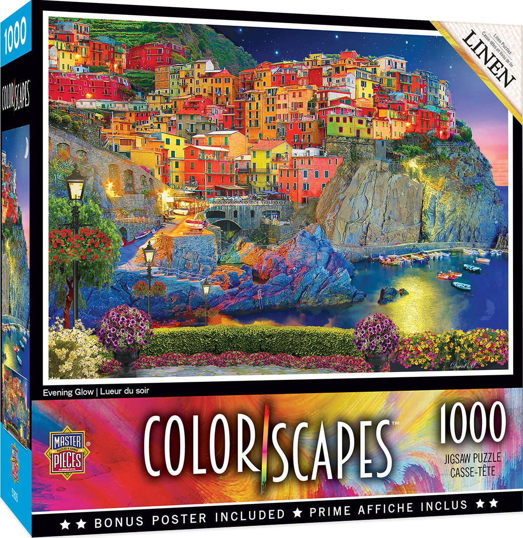 Masterpieces Puzzle Colorscapes Evening Glow Puzzle 1,000 pieces