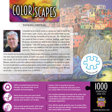 Load image into Gallery viewer, Masterpieces Puzzle Colorscapes Evening Glow Puzzle 1,000 pieces
