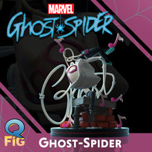 Load image into Gallery viewer, Spiderman Gwen Stacy Ghost Spider Q-FIG Elite Figure
