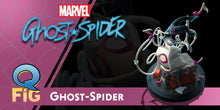 Load image into Gallery viewer, Spiderman Gwen Stacy Ghost Spider Q-FIG Elite Figure
