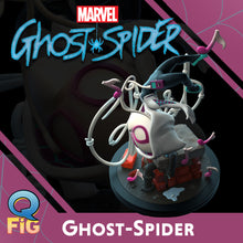 Load image into Gallery viewer, Spiderman Gwen Stacy Ghost Spider Q-FIG Elite Figure
