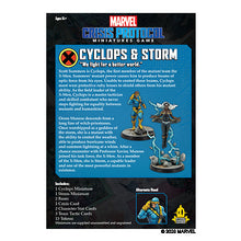 Load image into Gallery viewer, Marvel Crisis Protocol Storm and Cyclops
