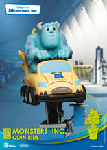 Load image into Gallery viewer, Beast Kingdom D Stage Monsters Inc Coin Ride Sulley and Mike
