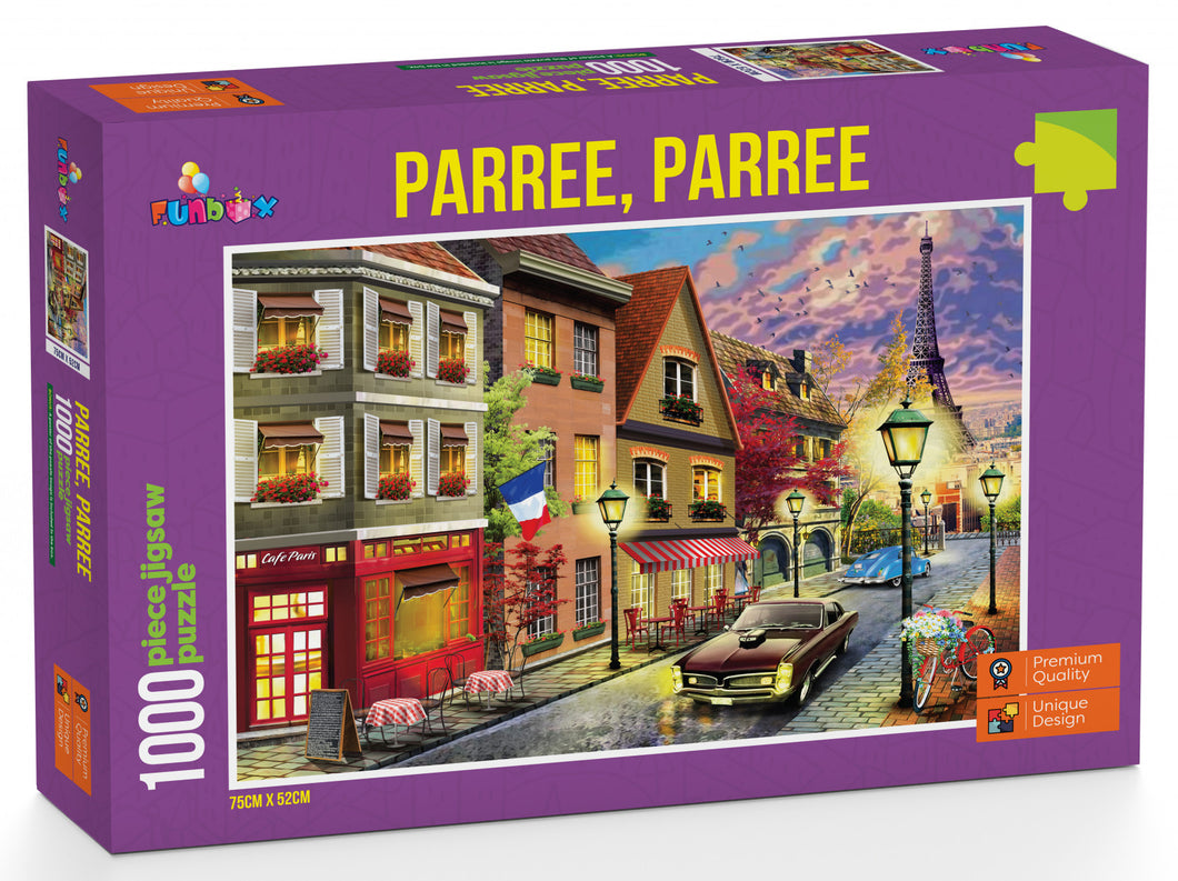 Funbox Puzzle Paree Paree Part 2 Puzzle 1,000 pieces