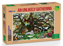 Load image into Gallery viewer, Funbox Puzzle An Unlikely Gathering Puzzle 1,000 pieces
