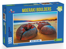 Load image into Gallery viewer, Funbox Puzzle Moeraki Boulders New Zealand Puzzle 1,000 pieces
