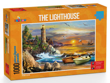 Load image into Gallery viewer, Funbox Puzzle Perfect Places the Lighthouse Puzzle 1,000 pieces
