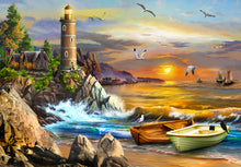 Load image into Gallery viewer, Funbox Puzzle Perfect Places the Lighthouse Puzzle 1,000 pieces
