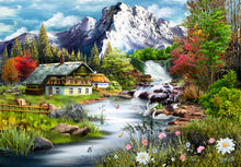 Load image into Gallery viewer, Funbox Puzzle Perfect Places the Mountain View Puzzle 1,000 pieces
