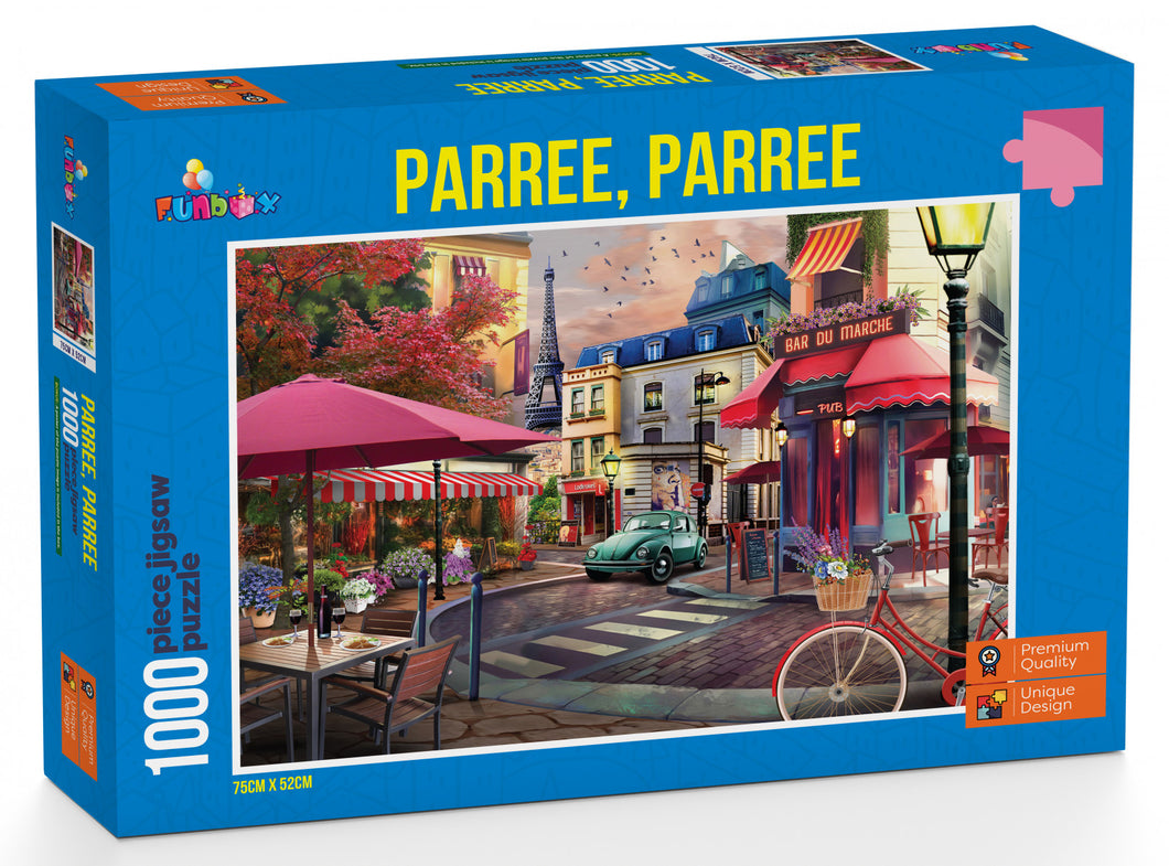 Funbox Puzzle Paree Paree Part 1 Puzzle 1,000 pieces