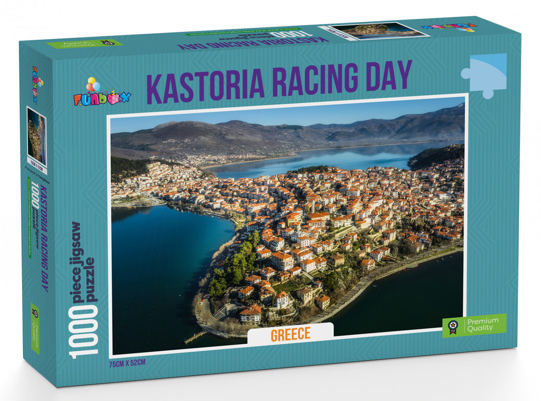 Funbox Puzzle Kastoria Racing Day Greece Puzzle 1,000 pieces
