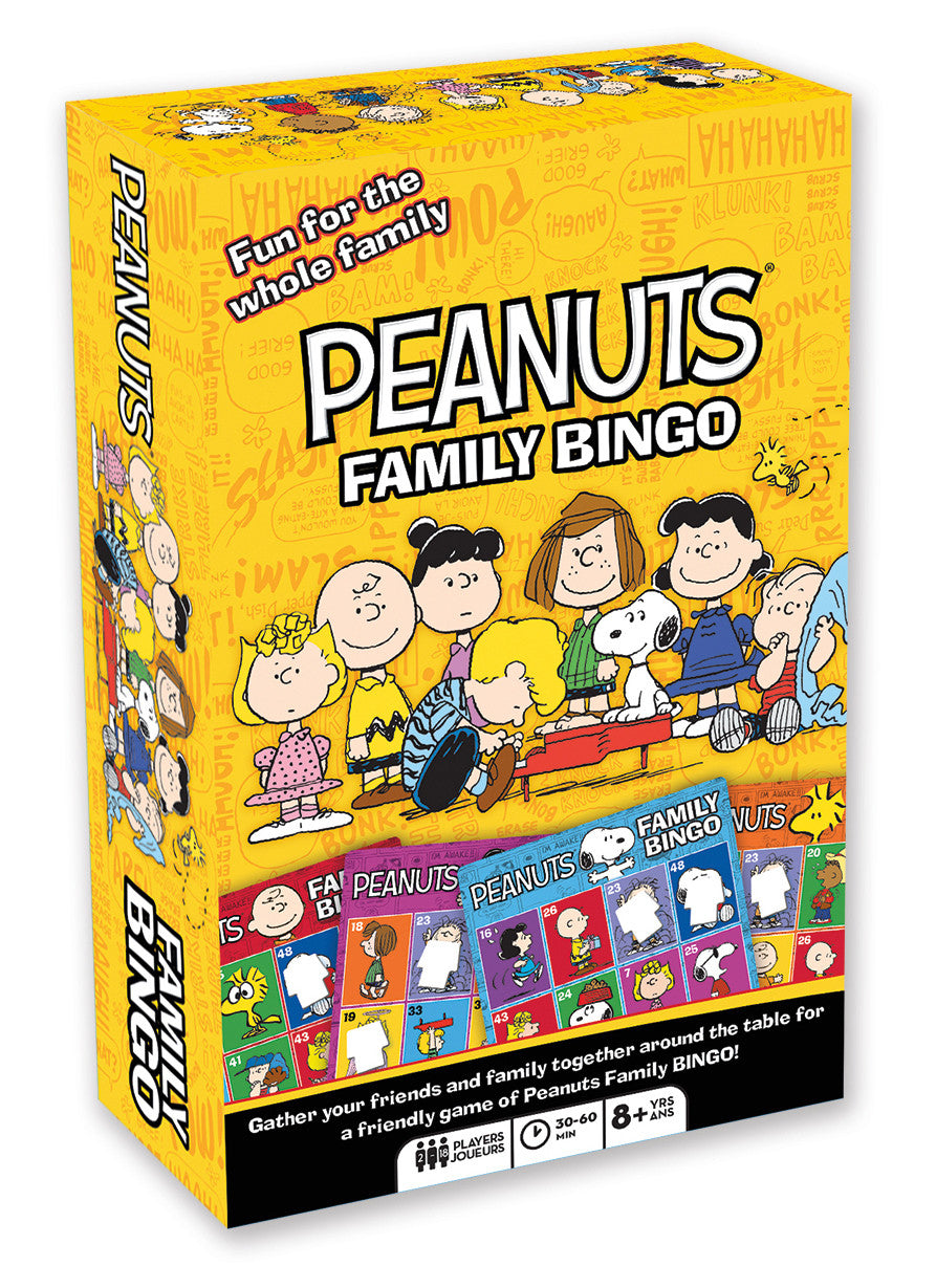 Family Bingo Peanuts