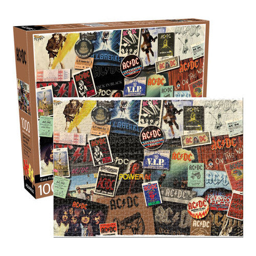 Aquarius Puzzle AC/DC Albums Puzzle 1,000 pieces