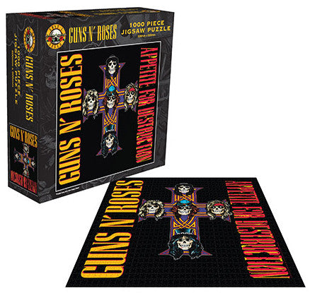 Licensed Puzzle Guns n Roses Appetite for Destruction Puzzle 1,000 pieces