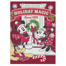 Load image into Gallery viewer, Licensed Puzzle Disney Christmas Mickey and Minnie Mouse Puzzle 1,000 pieces
