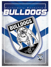 Load image into Gallery viewer, NRL Puzzle Team Logo Canterbury Bankstown Bulldogs Puzzle 1,000 pieces
