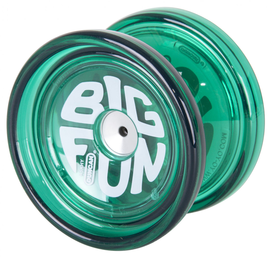 Duncan Yo Yo Expert Big Fun Aqua Translucent