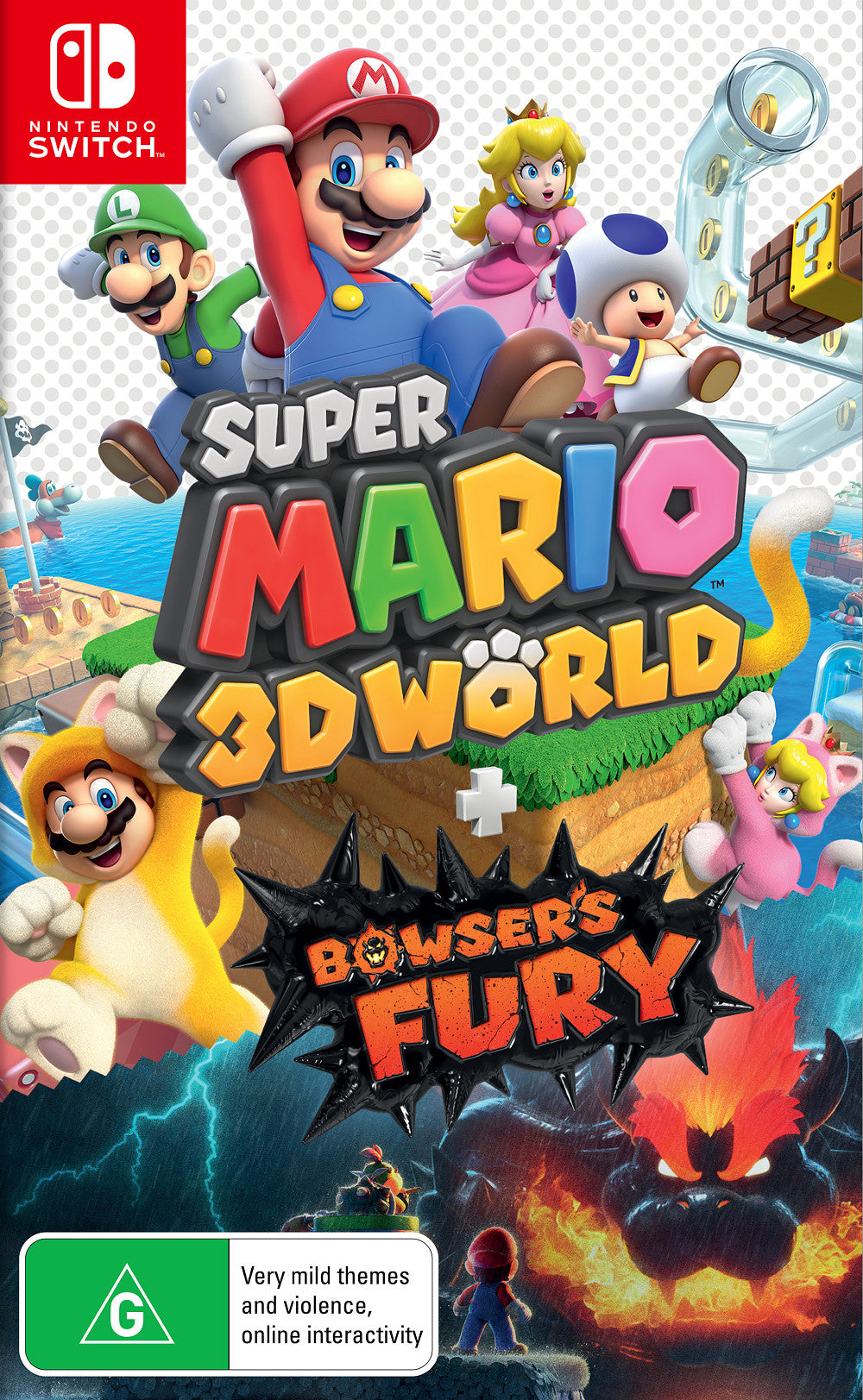 SWI Super Mario 3D World + Bowser's Fury Nintendo Switch Game