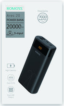 Load image into Gallery viewer, Romoss Power Bank Ares 20 20,000 mAh
