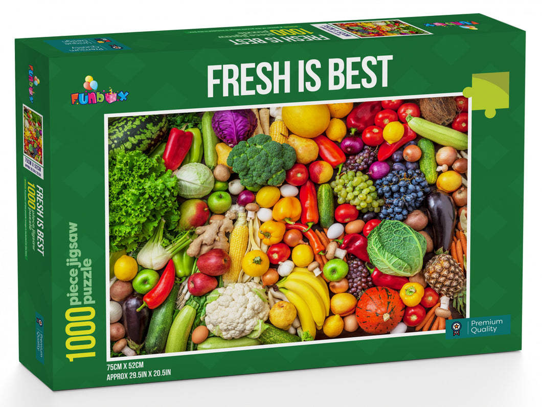 Funbox Puzzle Fresh is Best Puzzle 1,000 pieces