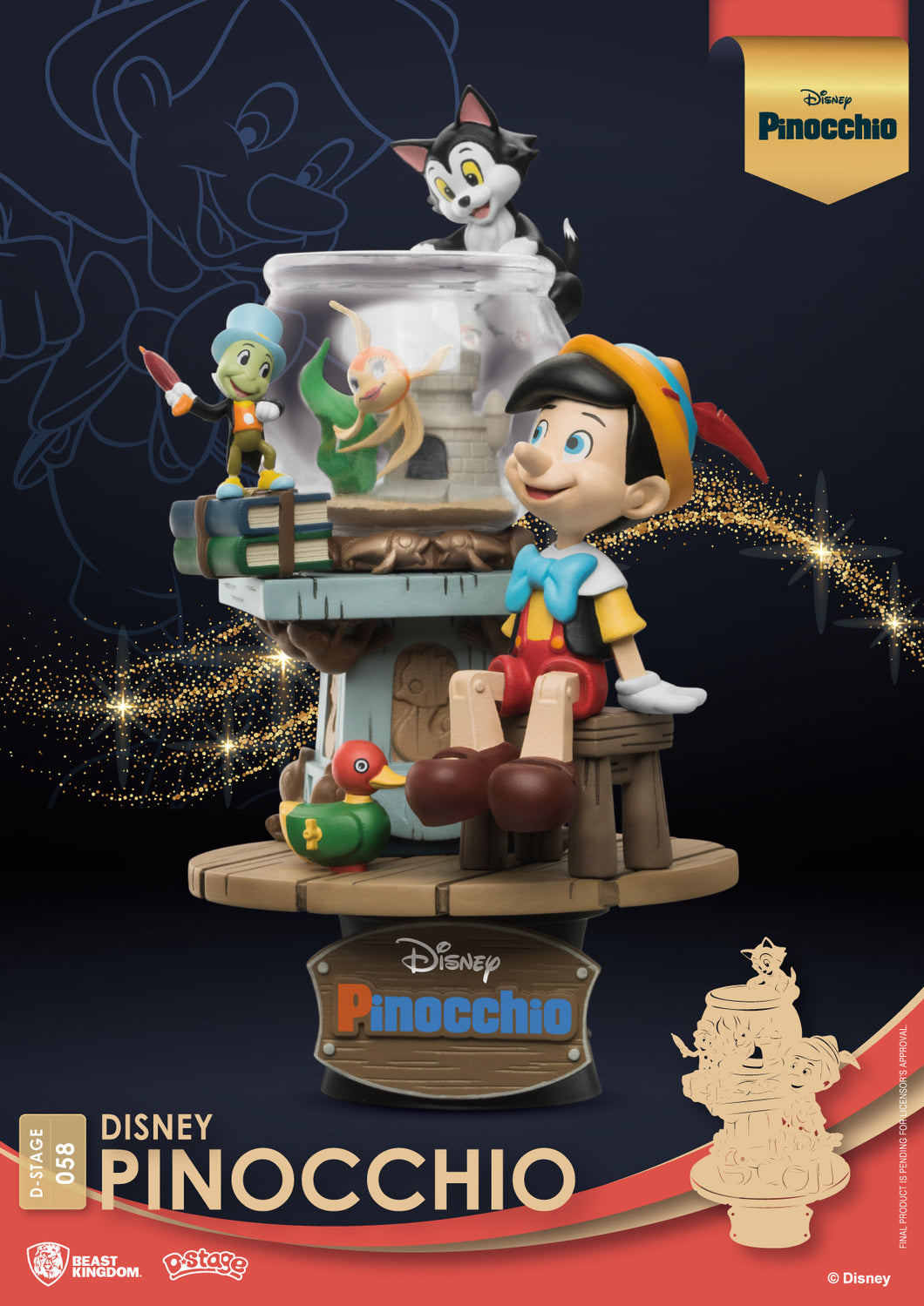 Beast Kingdom D Stage Disney Classic Pinocchio