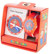 Load image into Gallery viewer, Time Teacher Watch Pack -  Super Mario Red/Blue
