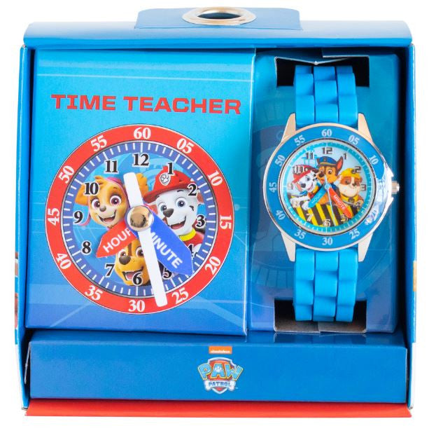 Time Teacher Watch Pack - Paw Patrol Blue